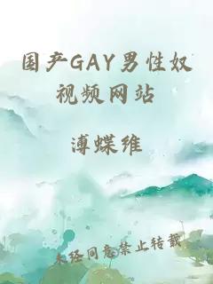 国产GAY男性奴视频网站